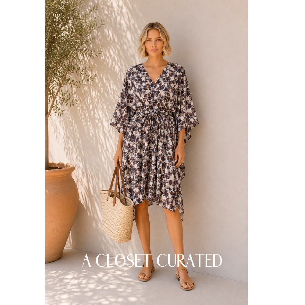 Marysia Yucca Kimono Kaftan Dress XS NEW